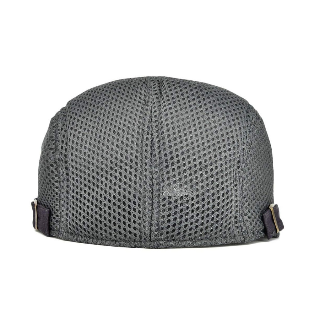 Mesh Beret Hat Summer Ivy Cap Classic Flat Cap - Picture 4 of 7